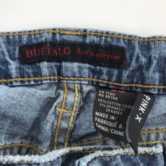 Buffalo Pink X Boot Cut Jeans exc cond sz 28 - Picture 3 of 7